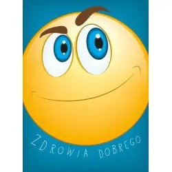 KARNET URODZINOWY EMOTIKONY ZDROWIA DOBREGO