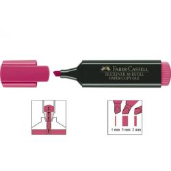 ZAKREŚLACZ RÓŻOWY FABER CASTELL