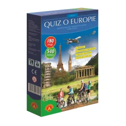 MINI QUIZ O EUROPIE EDUKACYJNA GRA KARCIANA 10+