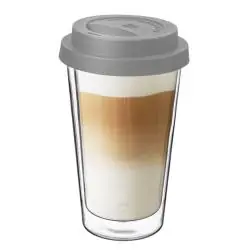 SZKLANY KUBEK TERMICZNY ALTOM DESIGN PODWÓJNE ŚCIANKI 350ML