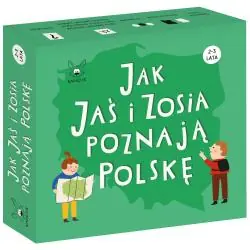 JAK JAŚ I ZOSIA POZNAJĄ POLSKĘ GRA EDUKACYJNA KANGUR 2-3 LATA