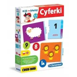 CYFERKI UCZĘ SIĘ BAWIĄĆ 3-5 LAT CLEMENTONI