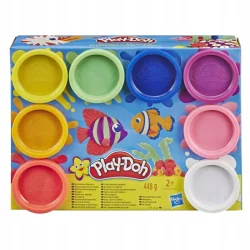 CIASTOLINA PLAY-DOH 8 KOLORÓW – TĘCZOWY ZESTAW DO ZABAWY 2+