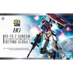 HG RX-78-2 GUNDAM BEYOND GLOBAL ZESTAW MODELOWY 1/144 BANDAI 8+
