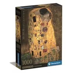 PUZZLE ARTYSTYCZNE KLIMT POCAŁUNEK 1000 ELEMENTÓW CLEMENTONI 10+