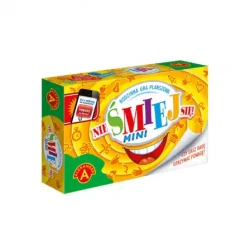 NIE ŚMIEJ SIE! MINI RODZINNA GRA PLANSZOWA 8+