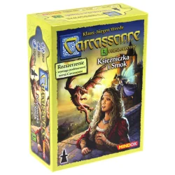 KSIĘŻNICZKA I SMOK – 3 DODATEK DO GRY CARCASSONNE 7+