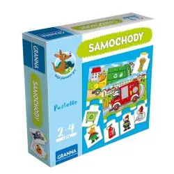 SAMOCHODY GRA EDUKACYJNA GRANNA 2-4 LATA
