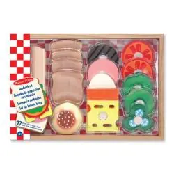 KANAPKI DREWNIANE DO KROJENIA MELISSA & DOUG 3+
