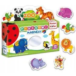 MAGNESY PIANKOWE ZOO UKŁADANKA EDUKACYJNA 3+