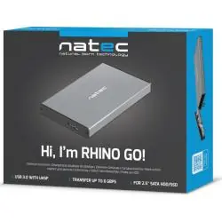 OBUDOWA KIESZEŃ ZEWNĘTRZNA NA DYSK HDD SSD 2,5” NATEC RHINO GO USB 3.0 SATA
