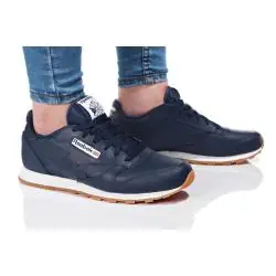 REEBOK CLASSIC LEATHER GUM BUTY DAMSKIE GRANATOWO-BIAŁE ROZMIAR 36,5