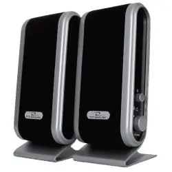 GŁOŚNIKI ESPERANZA STACATTO TP102 2.0 CZARNE DO PC LAPTOPA