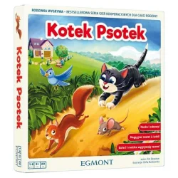 KOTEK PSOTEK GRA PLANSZOWA EGMONT 3+