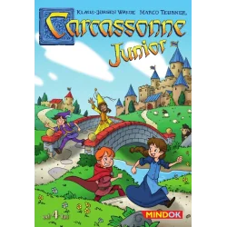 CARCASSONNE JUNIOR GRA PLANSZOWA DLA DZIECI – EDYCJA POLSKA 4+