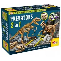 PREDATORS 2W1 – EDUKACYJNY ZESTAW NAUKOWY DLA DZIECI LISCIANI GENIUS SCIENCE 7+