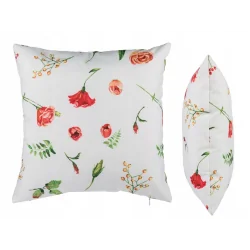 PODUSZKA DEKORACYJNA RÓŻE 40 X 40 CM
