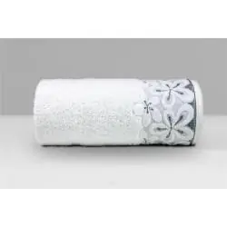 RĘCZNIK KĄPIELOWY BIAŁY 70 X 140 CM GRENO