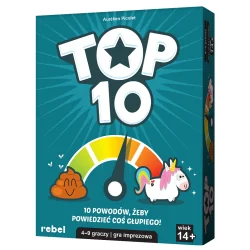 TOP 10 POWODÓW ŻEBY POWIEDZIEĆ COŚ GŁUPIEGO GRA KARCIANA REBEL 14+