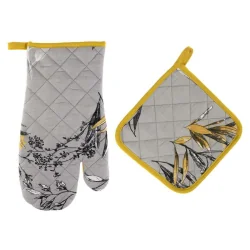 ZESTAW ŁAPKA I RĘKAWICA KUCHENNA MISS LUCY