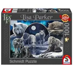 PUZZLE WSPANIAŁE WILKI 1000 ELEMENTÓW SCHMIDT 12+
