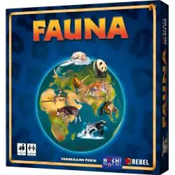 FAUNA GRA PLANSZOWA REBEL 10+