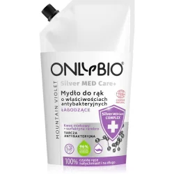 MYDŁO DO RĄK O WŁAŚCIWOŚCIACH ANTYBAKTERYJNYCH ŁAGODZĄCE SILVER MED CARE+ 500ML ONLYBIO