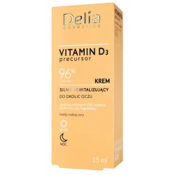 KREM POD OCZY SILNIE REWITALIZUJĄCY DELIA VITAMIN D3 PRECURSOR 15ML