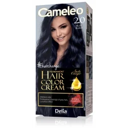 FARBA PERMANENTNA DO WŁOSÓW BLUE BLACK 2.0 DELIA COSMETICS CAMELEO OMEGA