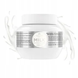 MASKA ODŻYWCZA DO WŁOSÓW Z PROTEINAMI MLEKA 275ML KALLOS MILK