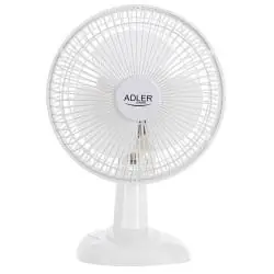 WENTYLATOR BIURKOWY ADLER AD 7301 15 CM 30W 2 PRĘDKOŚCI