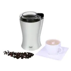 ELEKTRYCZNY MŁYNEK DO KAWY ZE STALI NIERDZEWNEJ ADLER AD 443