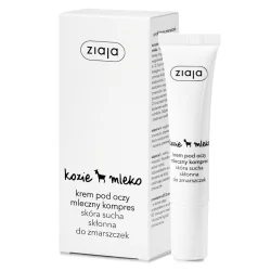 KREM POD OCZY MLECZNY KOMPRES KOZIE MLEKO 15ML ZIAJA