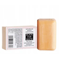 NATURALNE MYDŁO DZIEGCIOWE 75G BLACK FOR WHITE