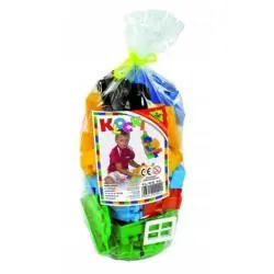 KLOCKI KONSTRUKCYJNE 65 ELEMENTÓW 3+