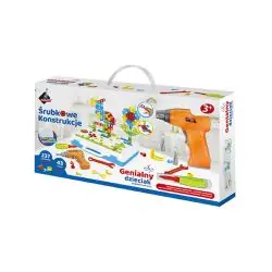 ŚRUBKOWE KONSTRUKCJE MOZAIKA 3D Z WKRĘTARKĄ ASKATO 3+