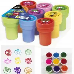 STEMPELKI ZAPACHOWE KIDEA 9 SZT.