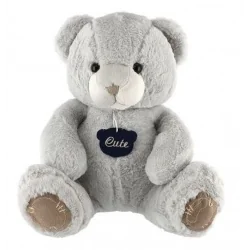 MASKOTKA MIŚ OLAF SZARY 34 CM