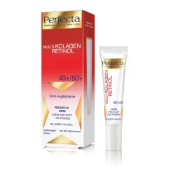 KREM POD OCZY I NA POWIEKI 15ML MULTI-KOLAGEN RETINOL 40+/50+ PERFECTA