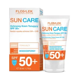 FLOSLEK KREM TONUJĄCY SPF 50+ WODOODPORNY 50ML