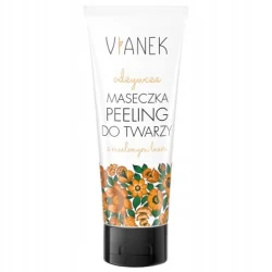 ODŻYWCZA MASECZKA PEELING DO TWARZY Z MIELONYM LNEM 50ML VIANEK