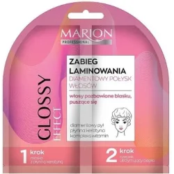 ZABIEG LAMINOWANIA DIAMENTOWY POŁYSK WŁOSÓW 20ML + CZEPEK MARION
