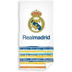 RĘCZNIK PLAŻOWY REAL MADRYT 70 X 140 CM BAWEŁNIANY