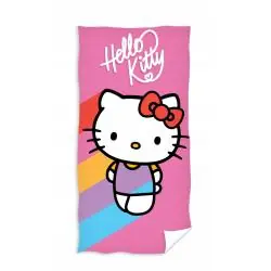 RĘCZNIK PLAŻOWY HELLO KITTY 70 X 140 CM CARBOTEX