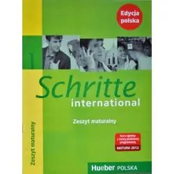 SCHRITTE INTERNATIONAL 1 ZESZYT MATURALNY