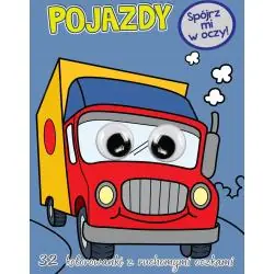 POJAZDY. KOLOROWANKI Z OCZKAMI