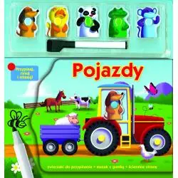 POJAZDY. PRZYPINAJ, RYSUJ I ZMAZUJ