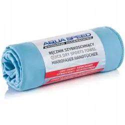 RĘCZNIK SZYBKOSCHNĄCY NIEBIESKI 50 X 100 CM AQUA SPEED