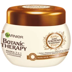 GARNIER BOTANIC THERAPY MASKA 3W1 MLEKO KOKOSOWE & MAKADAMIA 300ML