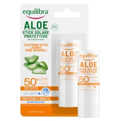 SZTYFT ALOESOWY PRZECIWSŁONECZNY UVA UVB SPF50+ 12ML EQUILIBRA